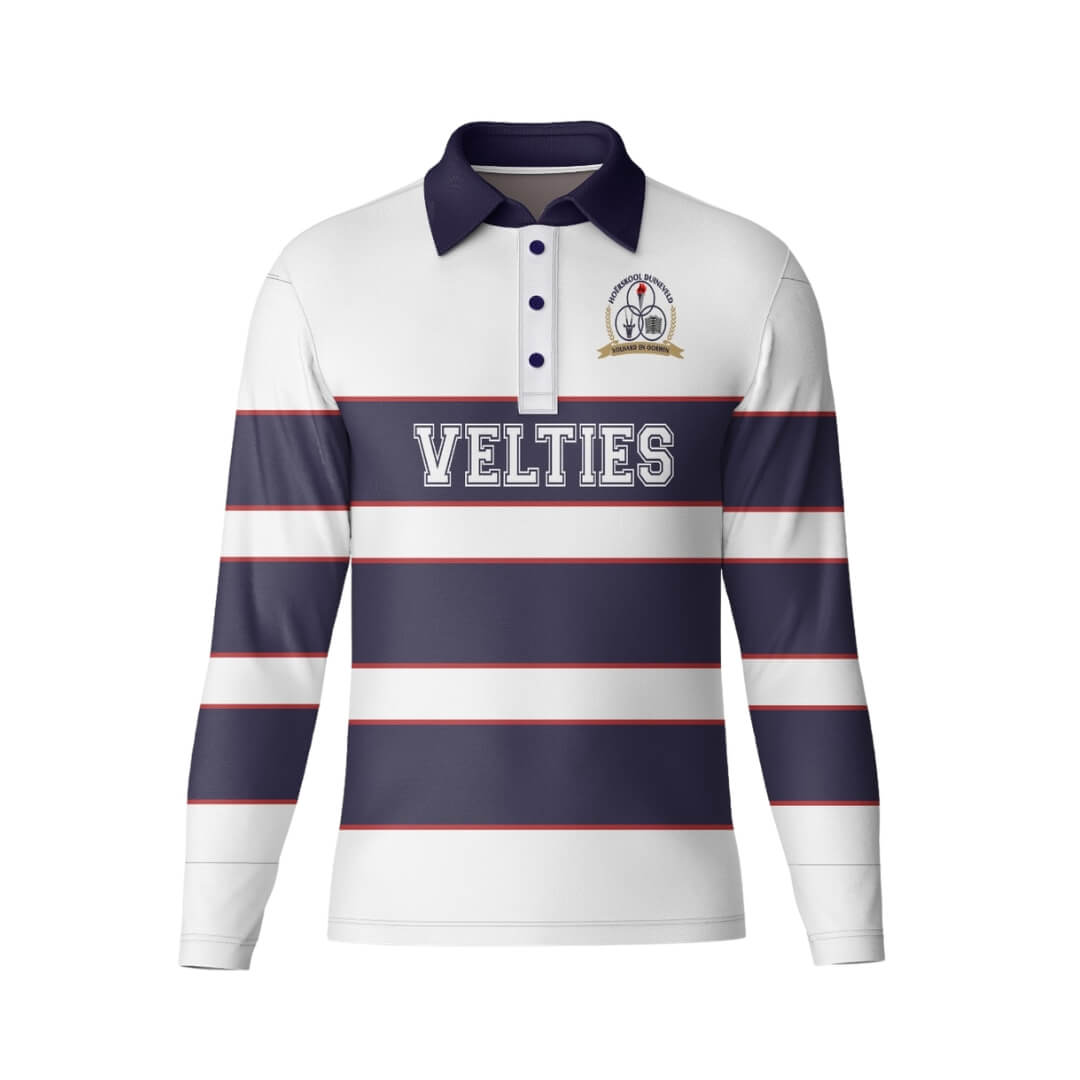 RUGBY SUPPORTERS JERSEY - VINTAGE 3 STRIPES